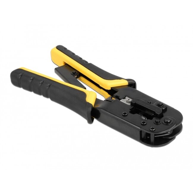 Delock Universal Crimping Tool with wire stripper for 8P (RJ45) or 6P (RJ12/11) plugs