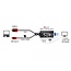Delock Adapter HDMI male > DVI / VGA / DisplayPort female 4K black