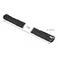 Delock EMI Shielding braided sleeve with zip heat resistant 1 m x 25 mm black