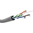 Goobay CAT 5e Network Cable, U/UTP, grey 305 m