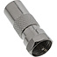 InLine® Adapter F-Male (SAT) auf IEC-Male (Antenne),