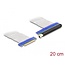 Delock Riser Card PCI Express x8 male to x16 slot with cable 20 cm