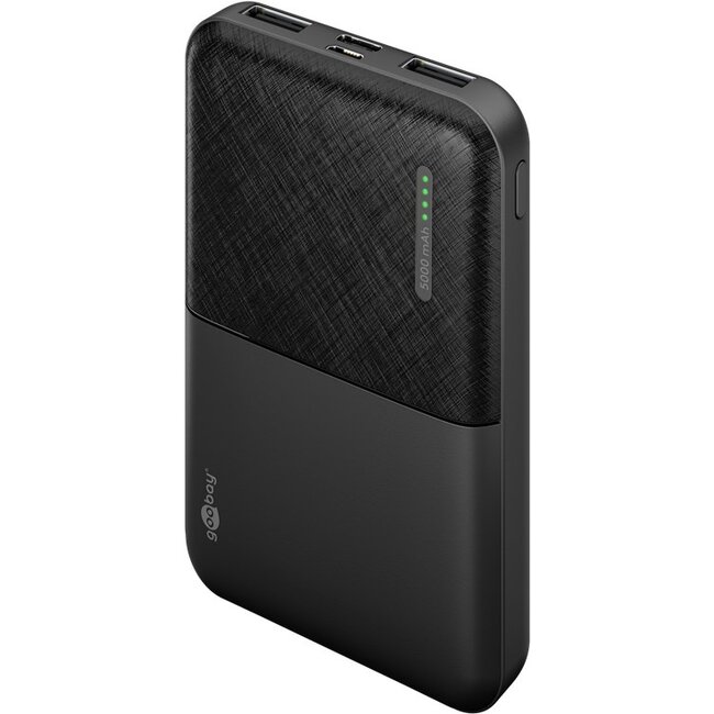 Goobay Power Bank Compact 5,000 mAh