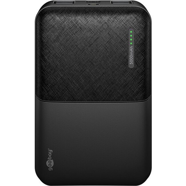 Goobay Power Bank Compact 5,000 mAh