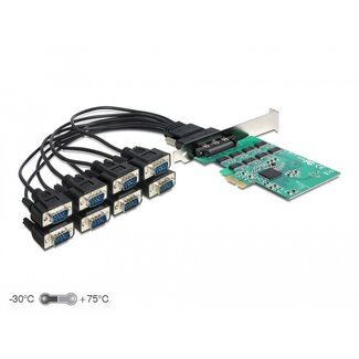 DeLOCK Delock PCI Express Card to 8 x Serial RS-232 High Speed 921K