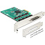 Delock PCI Express Card to 8 x Serial RS-232 High Speed 921K