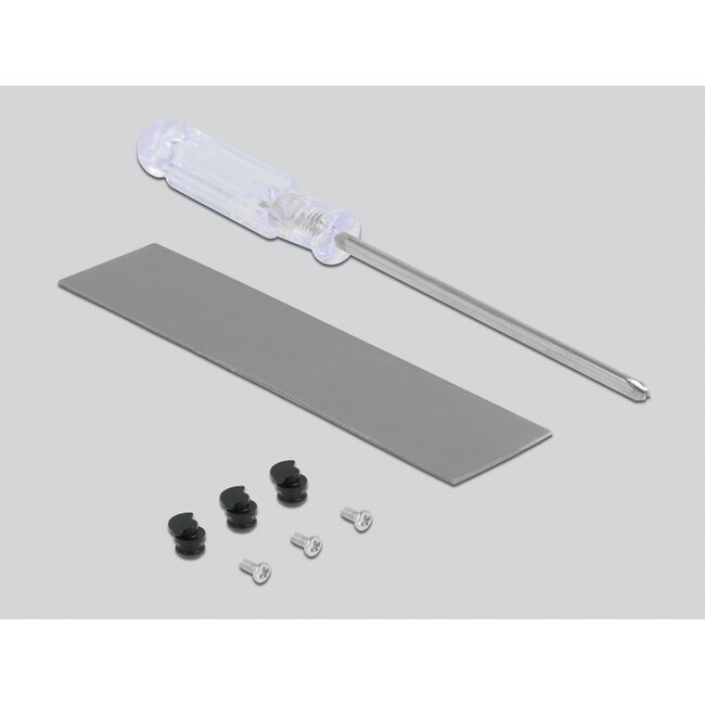 Delock PCI Express x16 (x4 / x8) Card to 1 x NVMe M.2 Key M with LED illumination