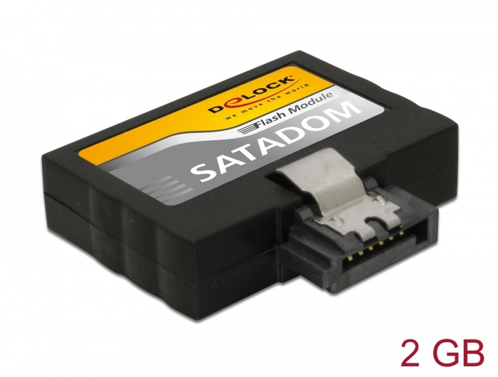 Delock SATA 3 Gb/s Flash Modul 2 GB Vertical / Low Profile |