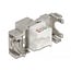 Delock Keystone Module RJ45 jack to LSA Cat.6A 180° toolfree metal
