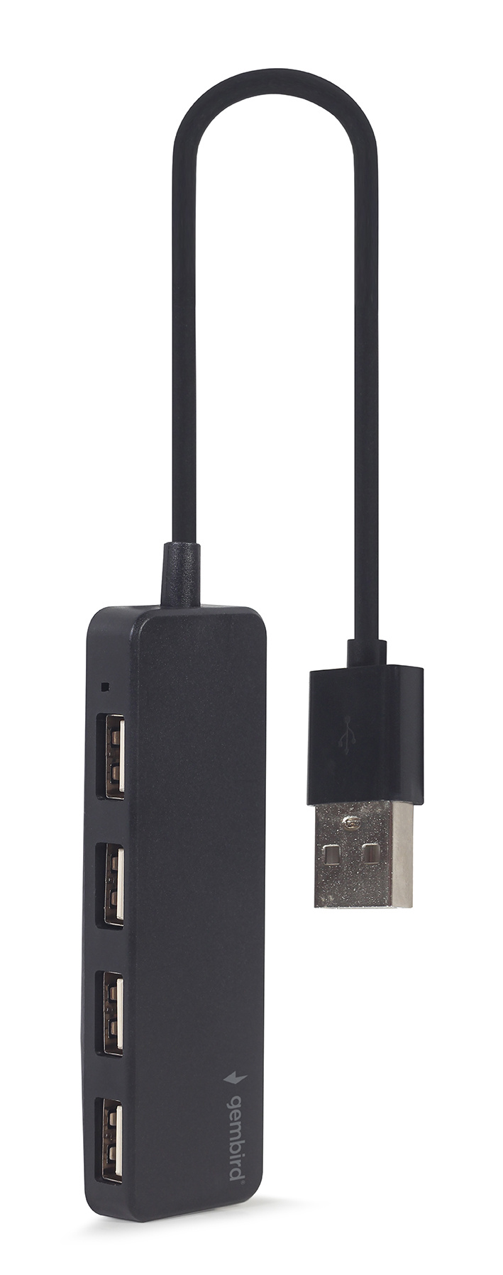Gembird UHB-U2P4-06 - hub - 4 ports USB hub - 4 - Zwart