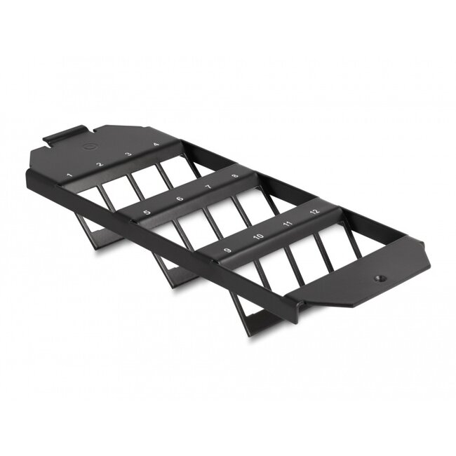 Delock Keystone Mounting 12 Port for floor tank