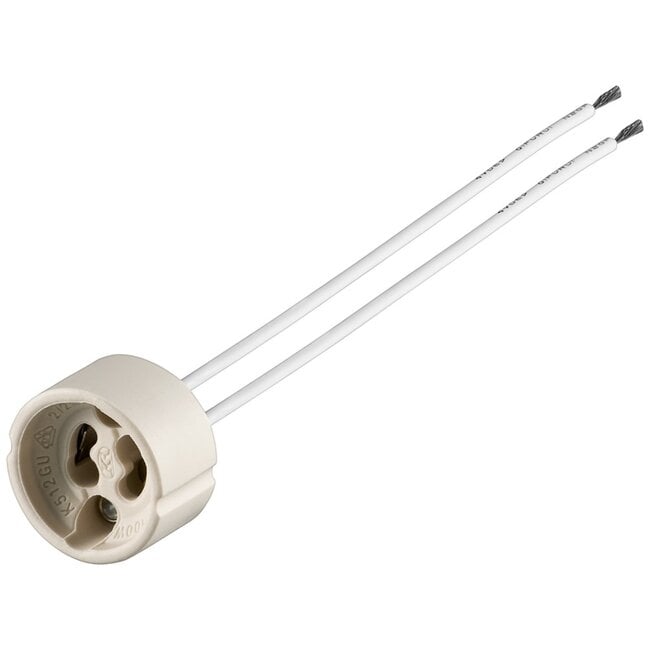 Goobay GU10 Lamp Socket with Twin Cable