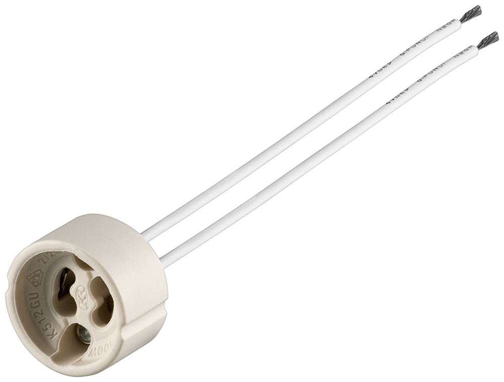 Pro GU10 Lamp Houder / Basis / socket with twin cable