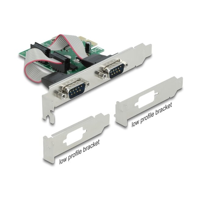 Delock PCI Express Card to 2 x Serial RS-232