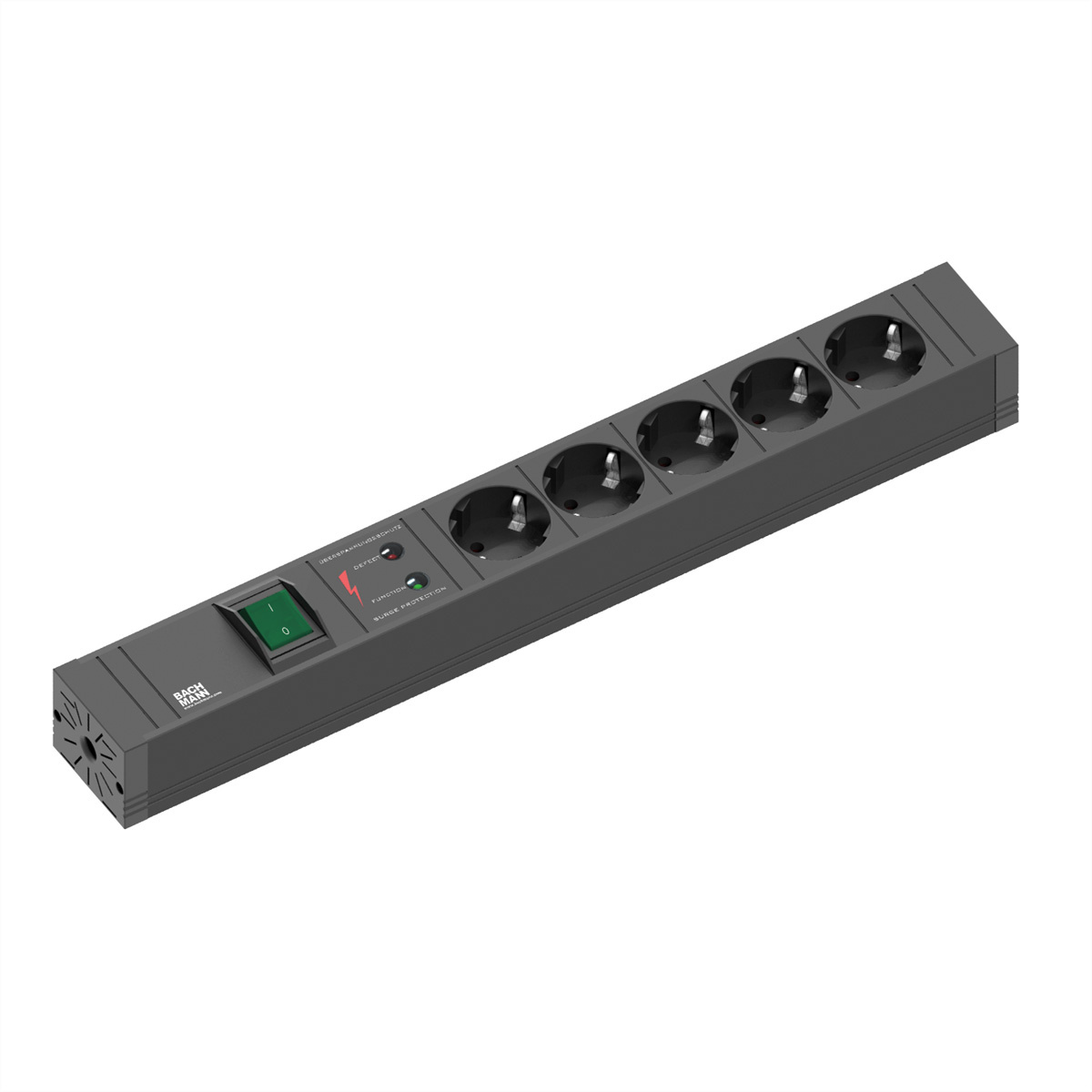 420.0022 - Socket outlet strip black 420.0022
