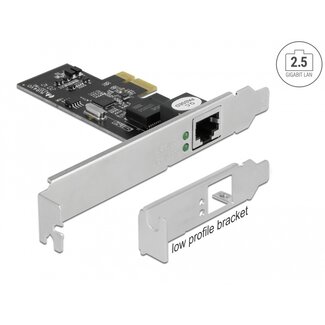 DeLOCK Delock PCI Express x1 Card to 1 x RJ45 2.5 Gigabit LAN i225