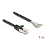 Delock Cable RJ50 male to open wire ends S/FTP 1 m black