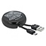 Delock USB Retractable Cable Type-A to Micro-B black