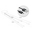 Delock USB Retractable Cable Type-A to Micro-B black