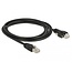 Delock GigE Camera Cable RJ45 plug to RJ45 plug with screws Cat.6 S/FTP 2 m