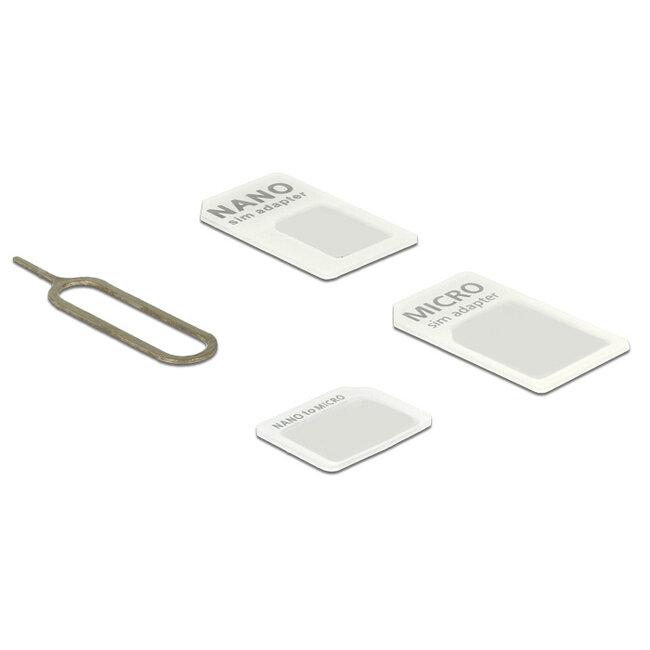 Delock 4 in 1 SIM Card Adapter Kit