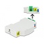 Delock Optical Fiber Connection Box for DIN Rail 2 x SC Simplex or LC Duplex