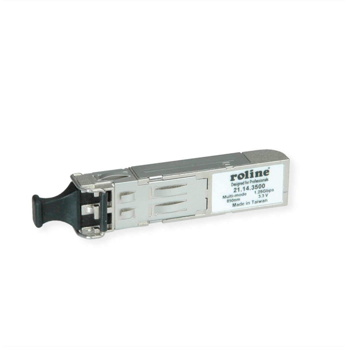 Roline ROLINE Mini GBIC Module SX/LC, Multimode. SFP transceiver type: Vezel-optiek, Soort aansluiting: mini-GBIC, Vezel-optische connector: SC, SX