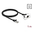 Delock Network Extension Cable for Easy 45 Module S/FTP RJ45 plug to RJ45 jack Cat.6A 1 m black