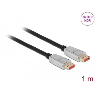 DeLOCK Delock DisplayPort cable 8K 60 Hz 1 m