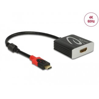 DeLOCK Delock Active USB Type-C™ to HDMI Adapter 4K 60 Hz (HDR)