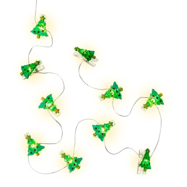 Goobay 10 LED Photo Clip Fairy Lights "Christmas Tree"