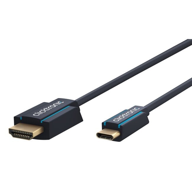 Clicktronic USB-C™ to HDMI™ Adapter Cable 2 m