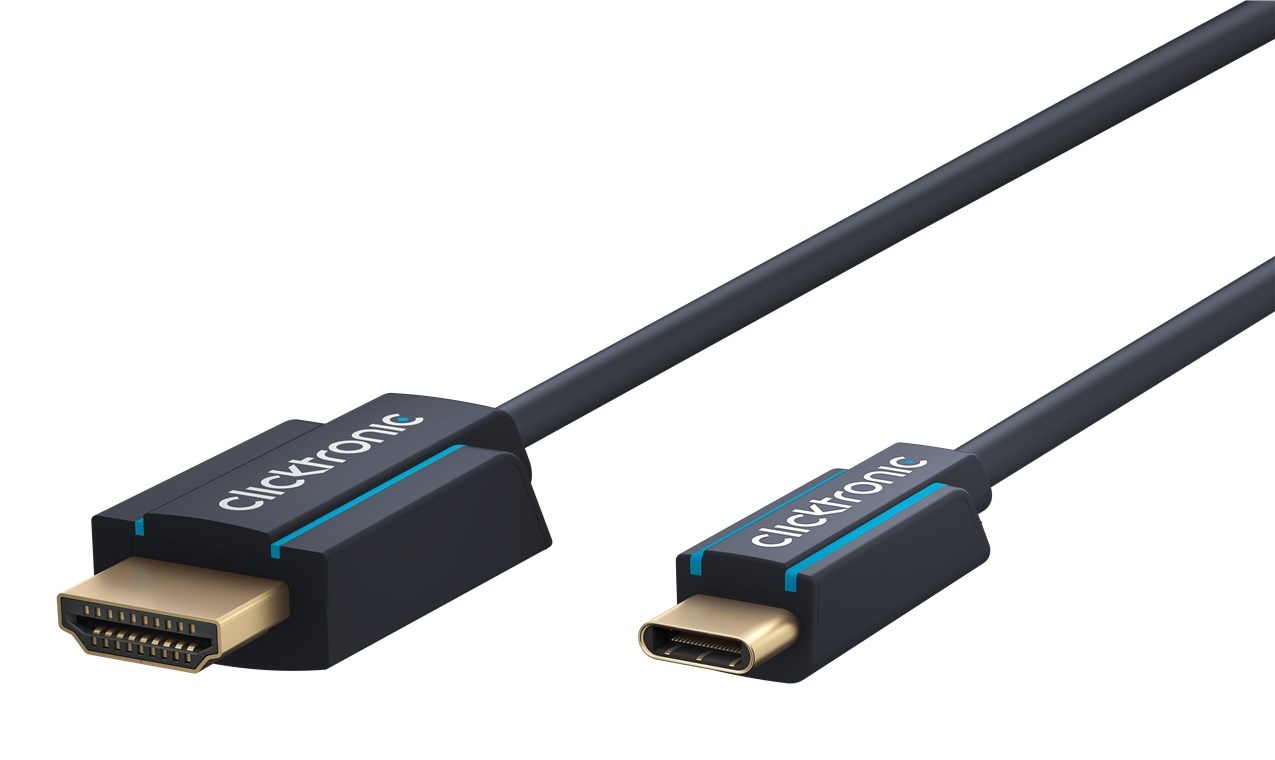 Clicktronic USB-C™ naar HDMI™-adapterkabel
