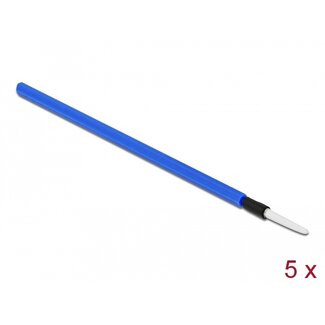 DeLOCK Delock Fiber optic cleaning stick for connectors with 1.25 mm ferrule 5 pieces