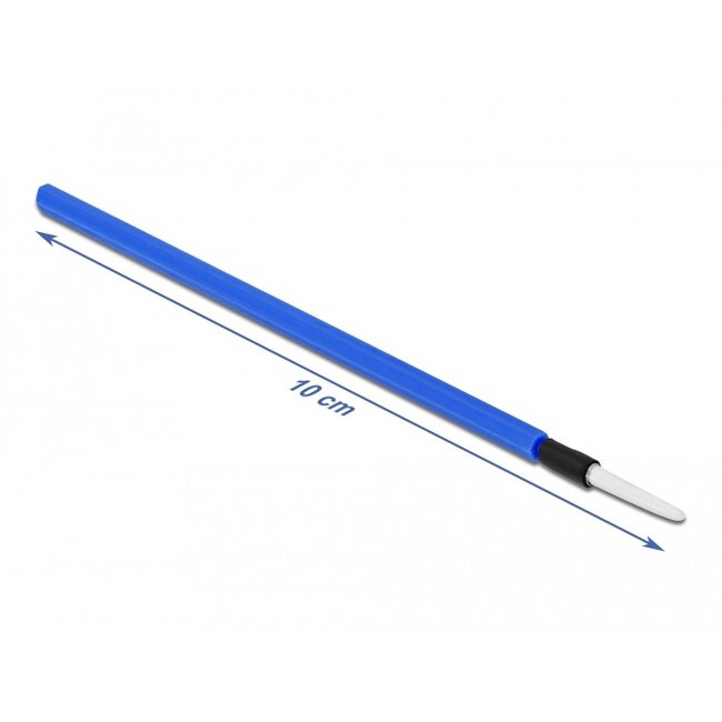 Delock Fiber optic cleaning stick for connectors with 1.25 mm ferrule 5 pieces