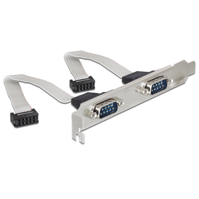 Delock PCI Express Card to 4 x Serial, 1 x Parallel