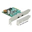 Delock PCI Express x4 Card to 2 x external USB 10 Gbps USB Type-C™ female