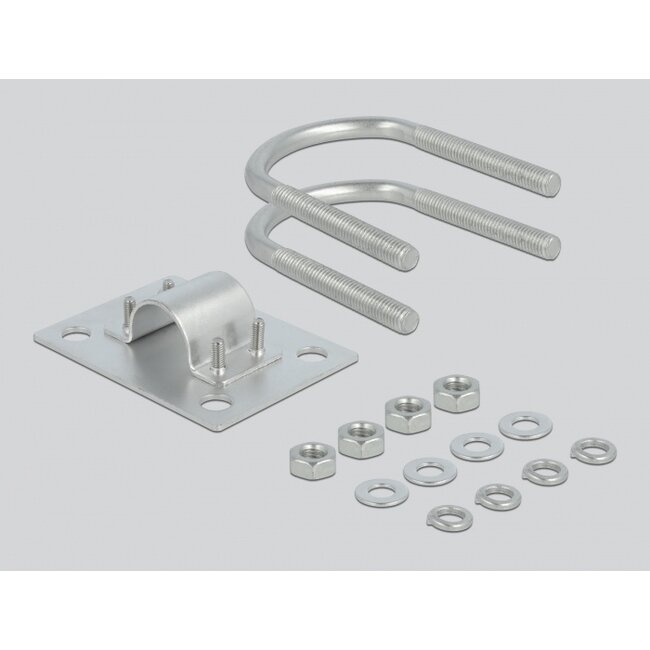 Delock 433 MHz Antenna N jack 2 dBi 40 cm omnidirectional fixed outdoor grey