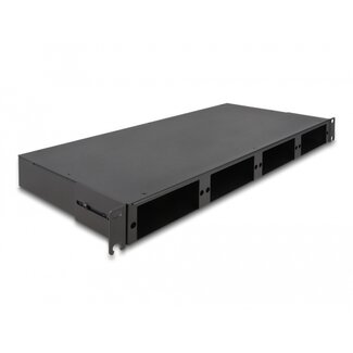 DeLOCK Delock 19″ Fiber Optic HD (High Density) Patch Panel 1U black