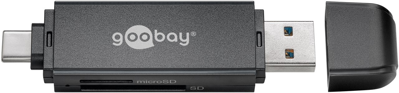 Goobay USB 3.0 - USB-C 2in1 kaartlezer