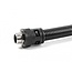 Delock Conduit Fitting with brass external thread M25 black 2 pieces
