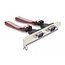 Delock Mini PCIe Card full size to 2 x Serial RS-232 D-Sub 9 pin