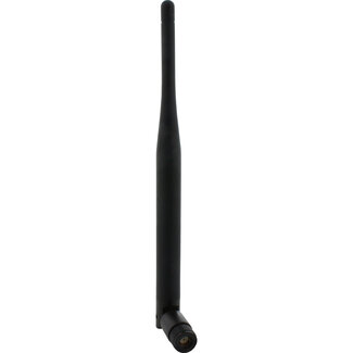 InLine® InLine® WLAN rubberen antenne, voor AP en Router, R-SMA, 5dBi