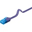 Goobay CAT 6A Flat Patch Cable U/UTP, violet 0.5 m