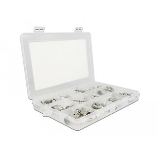 DeLOCK Delock Crimpbox 48 pieces 50 Ohm with BNC, TNC and N connectors