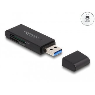DeLOCK Delock Card Reader SuperSpeed USB 5 Gbps for SD and Micro SD memory cards