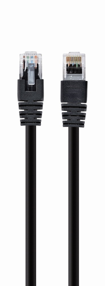 CAT5e UTP Patch cord, black, 10 m