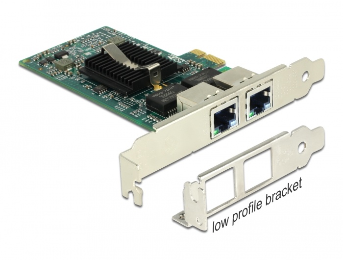 DeLOCK 89944 netwerkkaart & -adapter Ethernet 1000 Mbit/s Intern