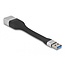 Delock FPC Flat Ribbon Cable USB Type-A to Gigabit LAN 10/100/1000 Mbps 13 cm