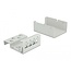 Delock Keystone Patch Panel 4 Port grey